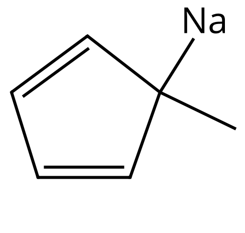 Sodium methylcyclopentadienide Chemical Structure